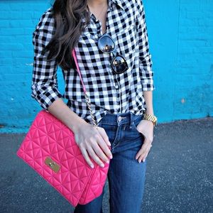 Kate Spade Pink Quilted Bag